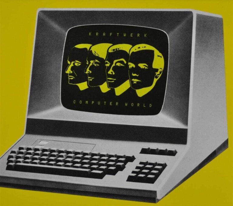 Kraftwerk - capa do álbum Computer World