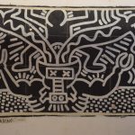 Painel Keith Haring no Tendal da Lapa