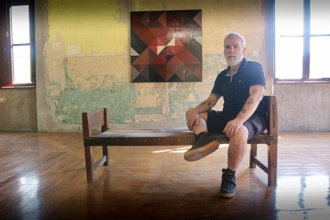 Oscar Bueno na Casa da Lu