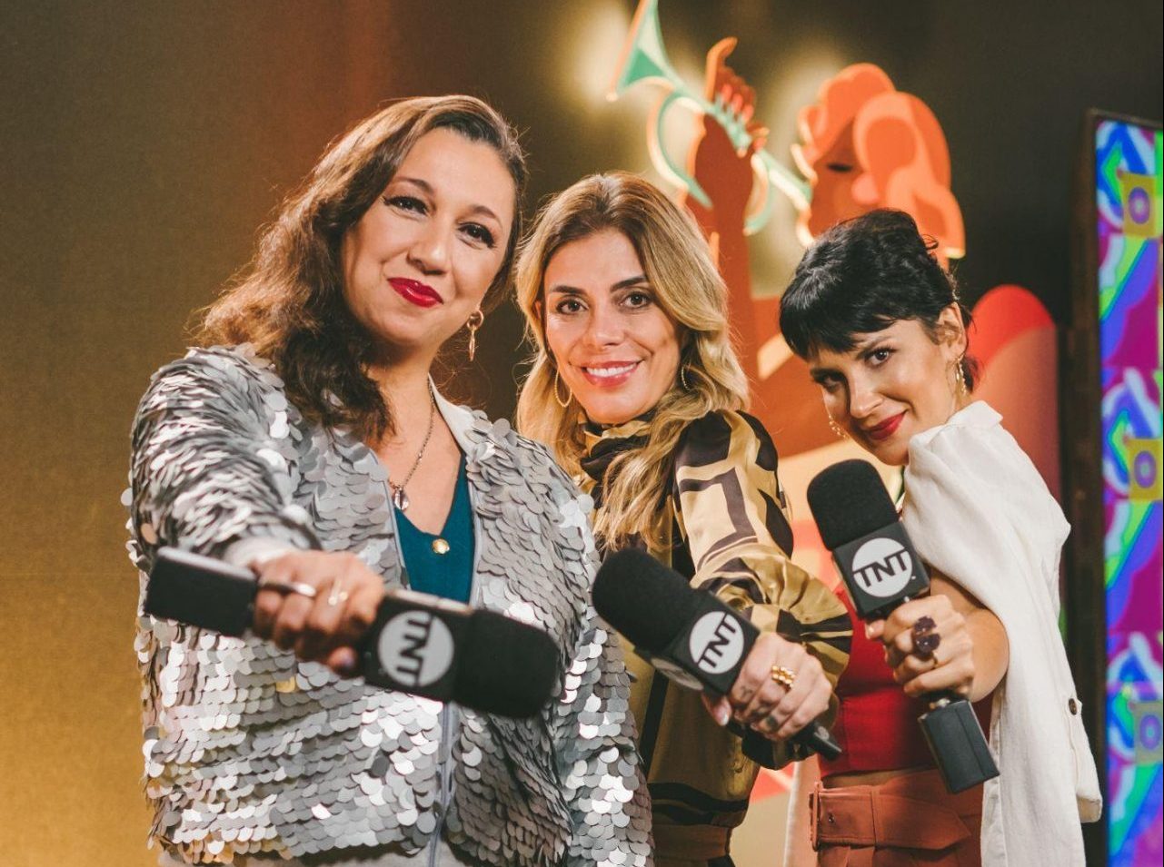 Claudia Assef, Sarah Oliveira e Monique Dardene