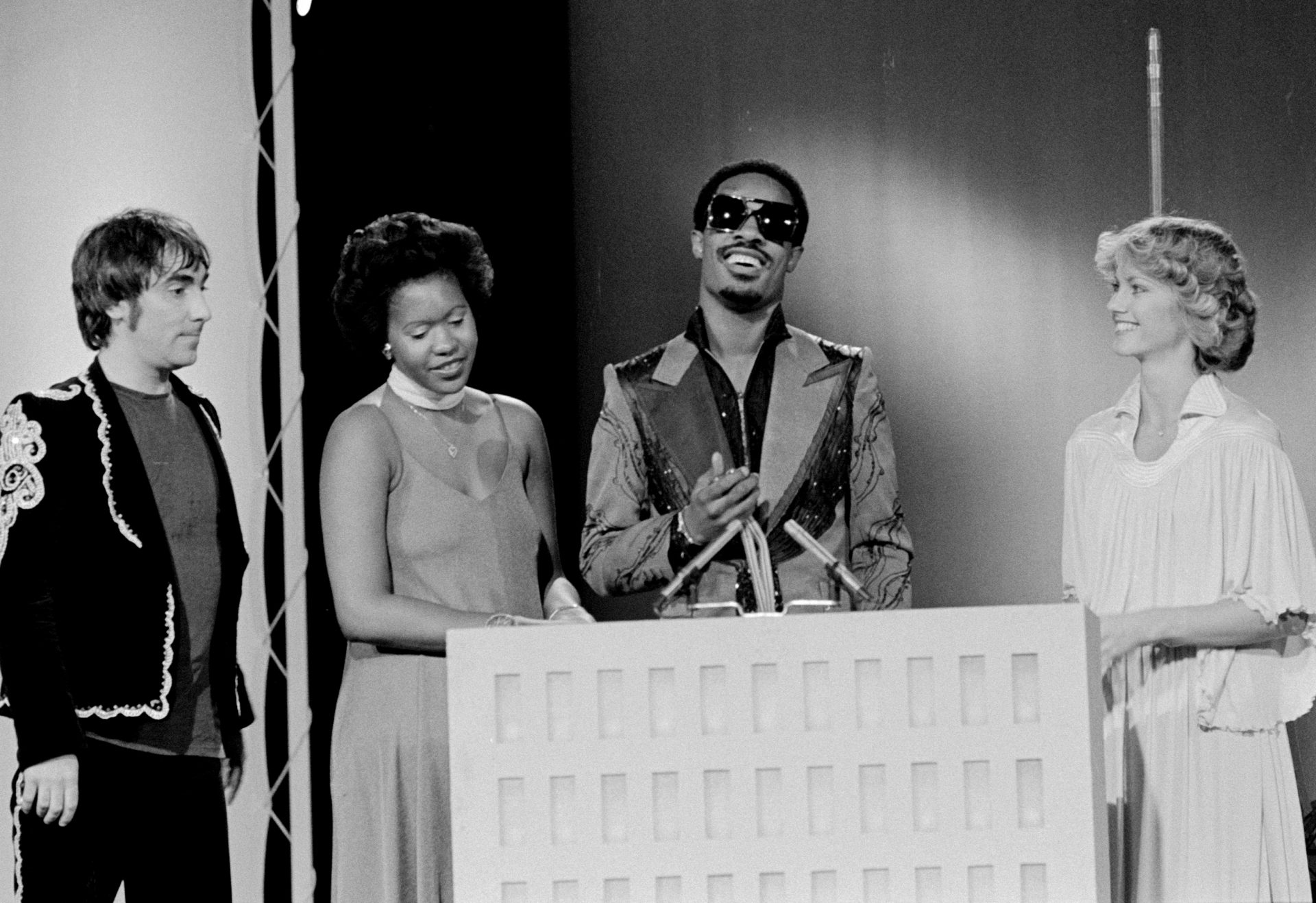 Stevie Wonder recebendo o Grammy Award