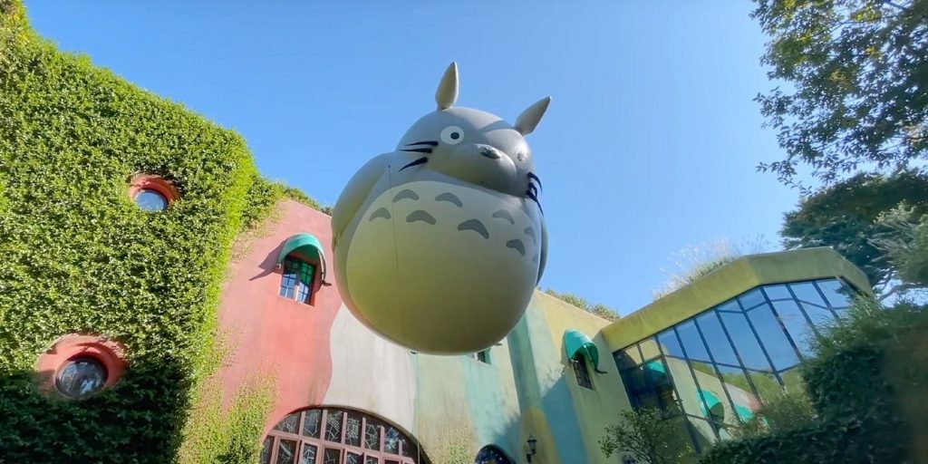 Balao do Totoro no Museu Ghibli