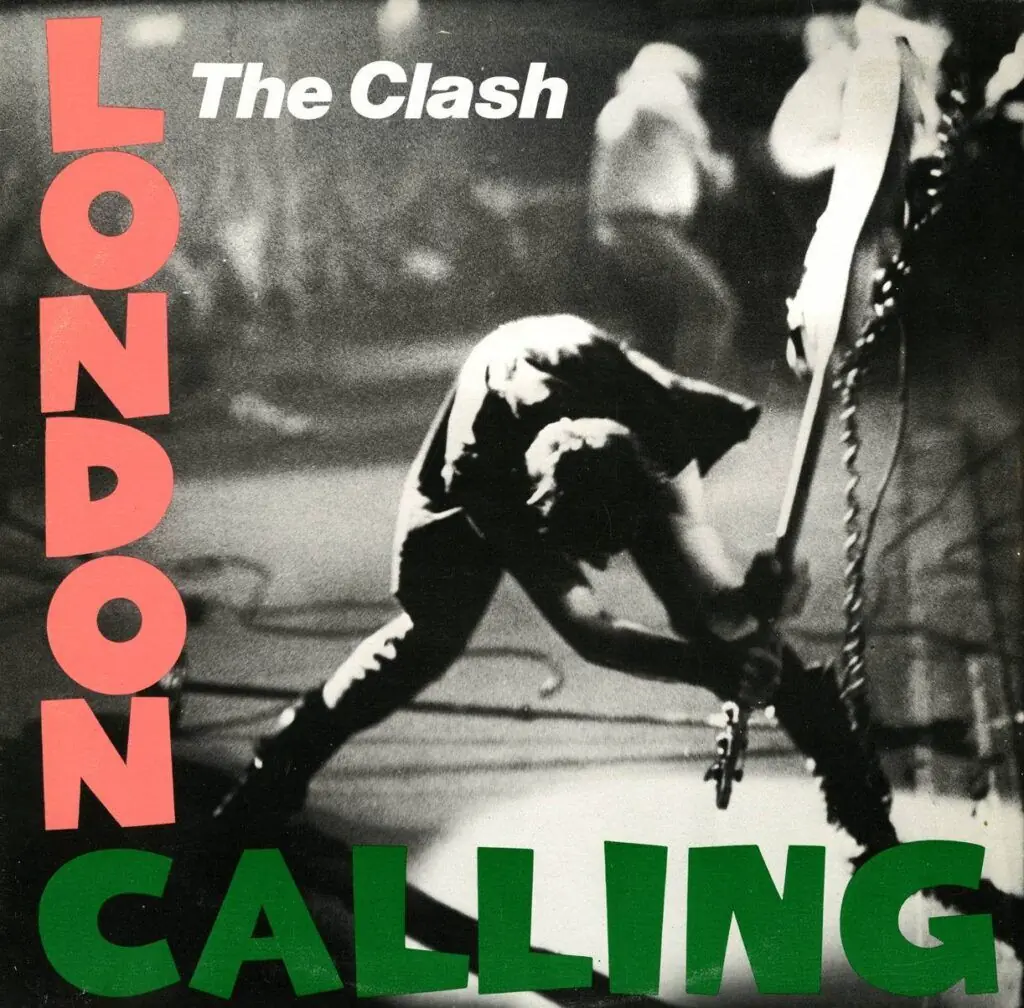 Capa de London Colling, do The Clash