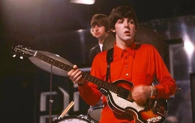 Paul McCartney e o Hofner 500/1