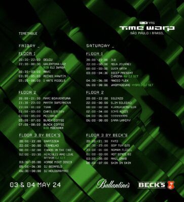 O guia definitivo do festival Time Warp 2024