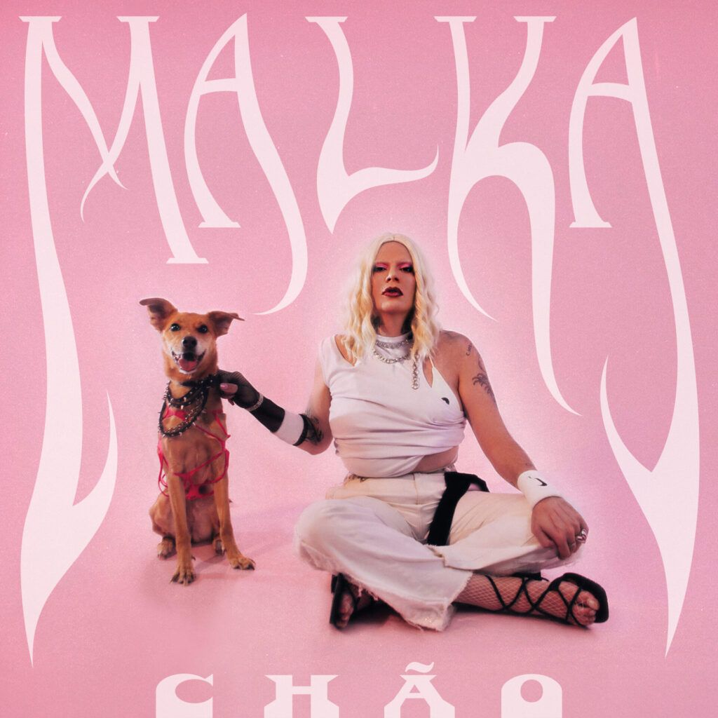 Capa do disco Chão, de Malka