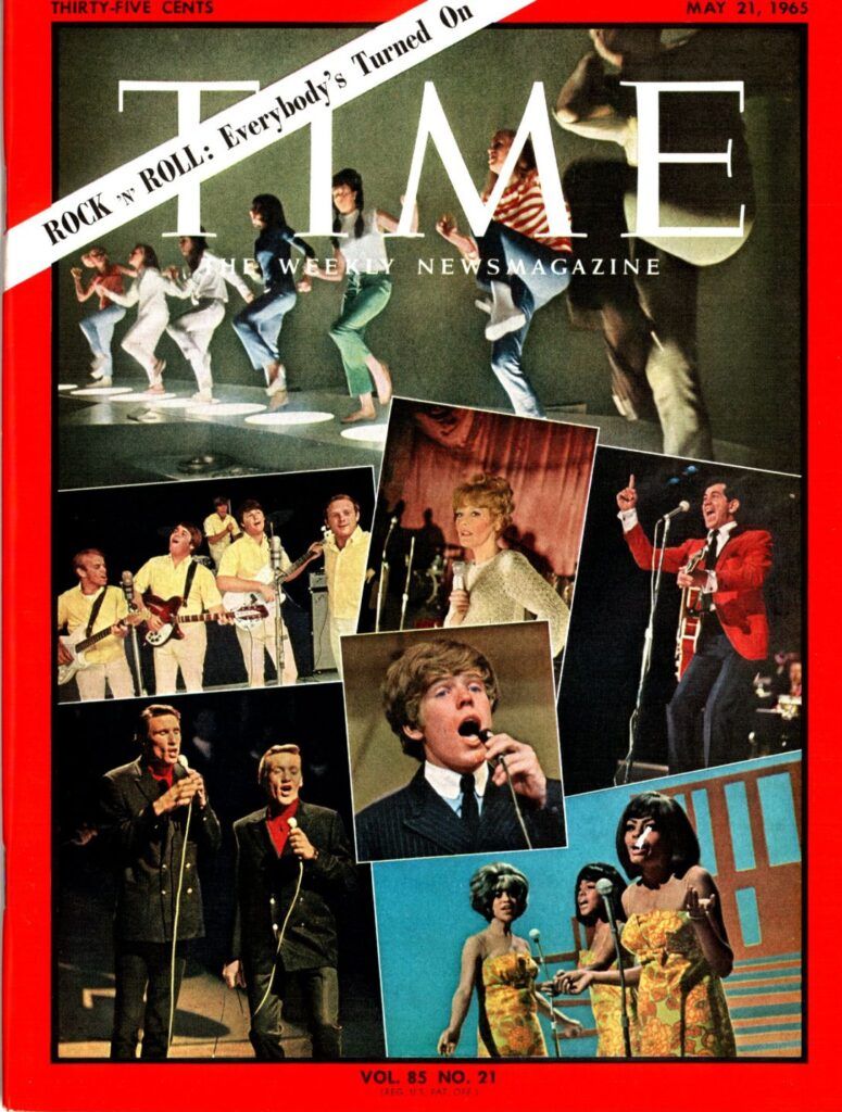 Rock'n'roll na capa da TIME