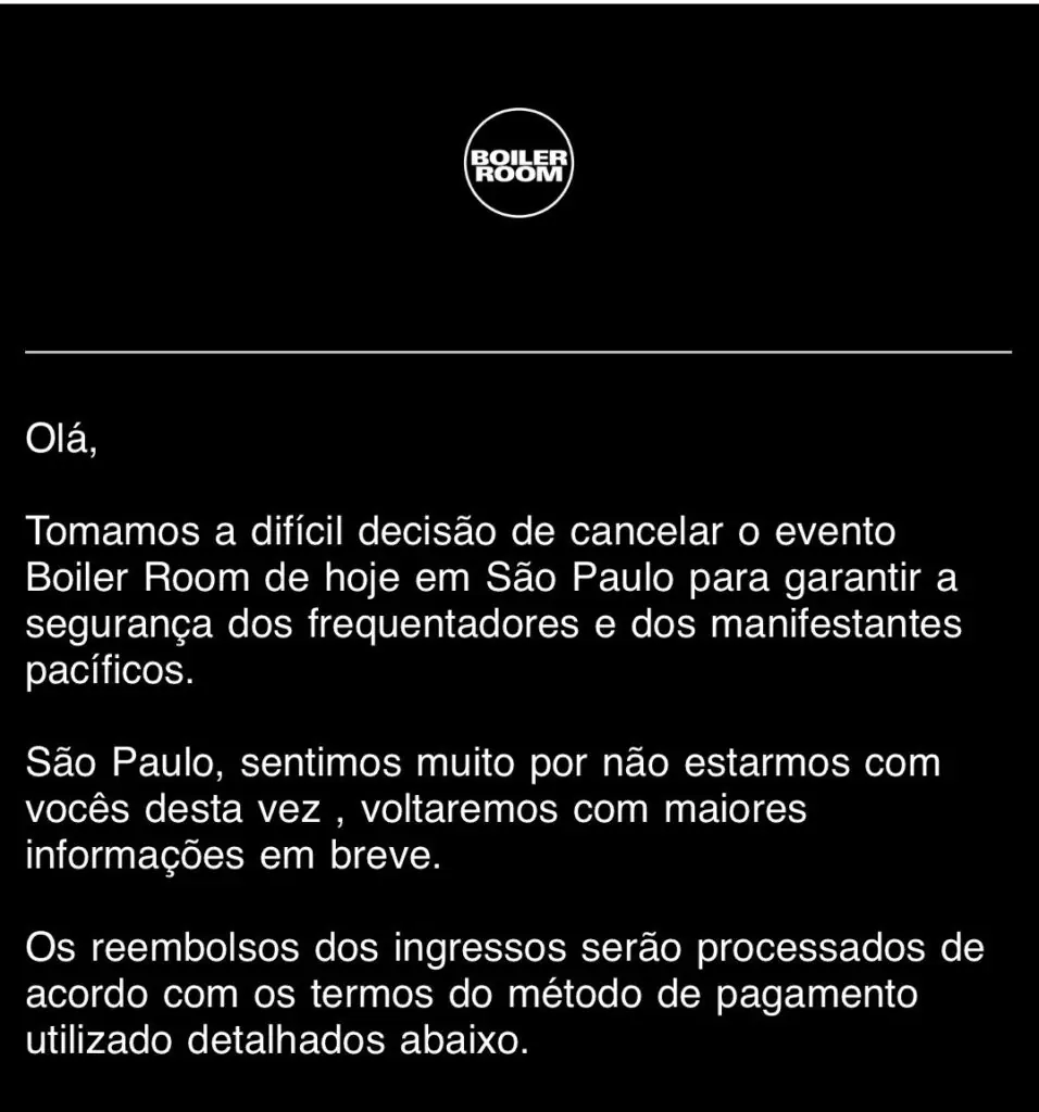 Boiler Room São Paulo