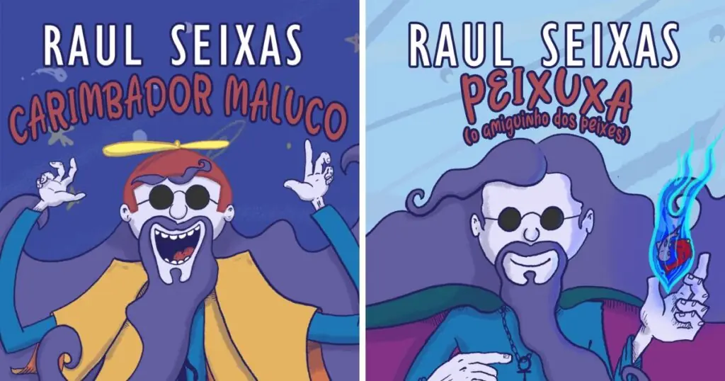 Livros infantis sobre Raul Seixas (divulgação).