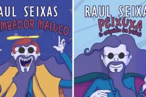 Livros infantis sobre Raul Seixas (divulgação).