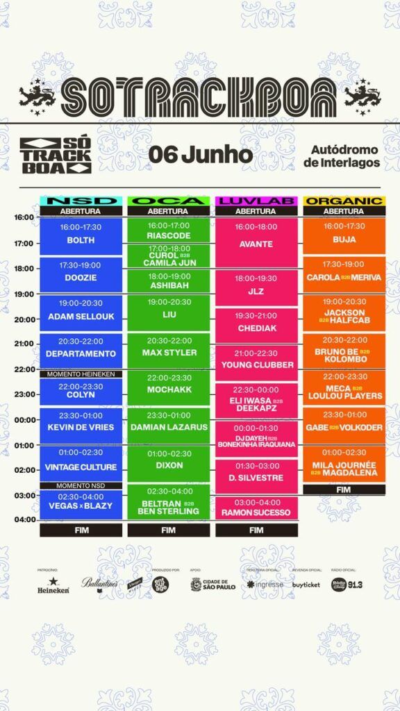 Só Track Boa Festival 2026