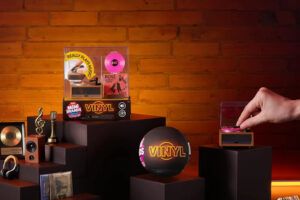 Coleção de mini discos Zuru Vinyl Balls