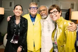 Elton John e Gilberto Gil